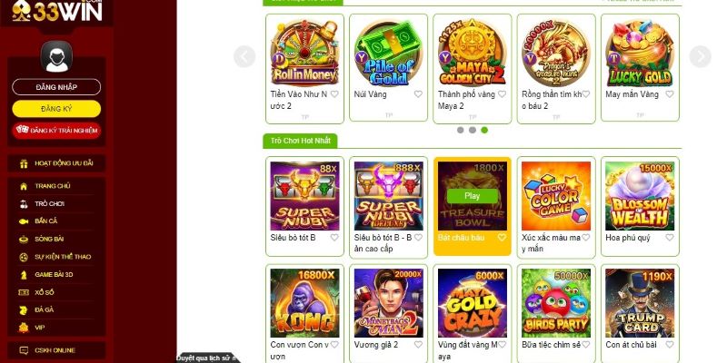 Game Nổ Hũ Uy Tín 33Win - Tips Cược Dễ Ăn Nhất Năm 2024 Siêu bò tót là đỉnh cao game nổ hũ uy tín