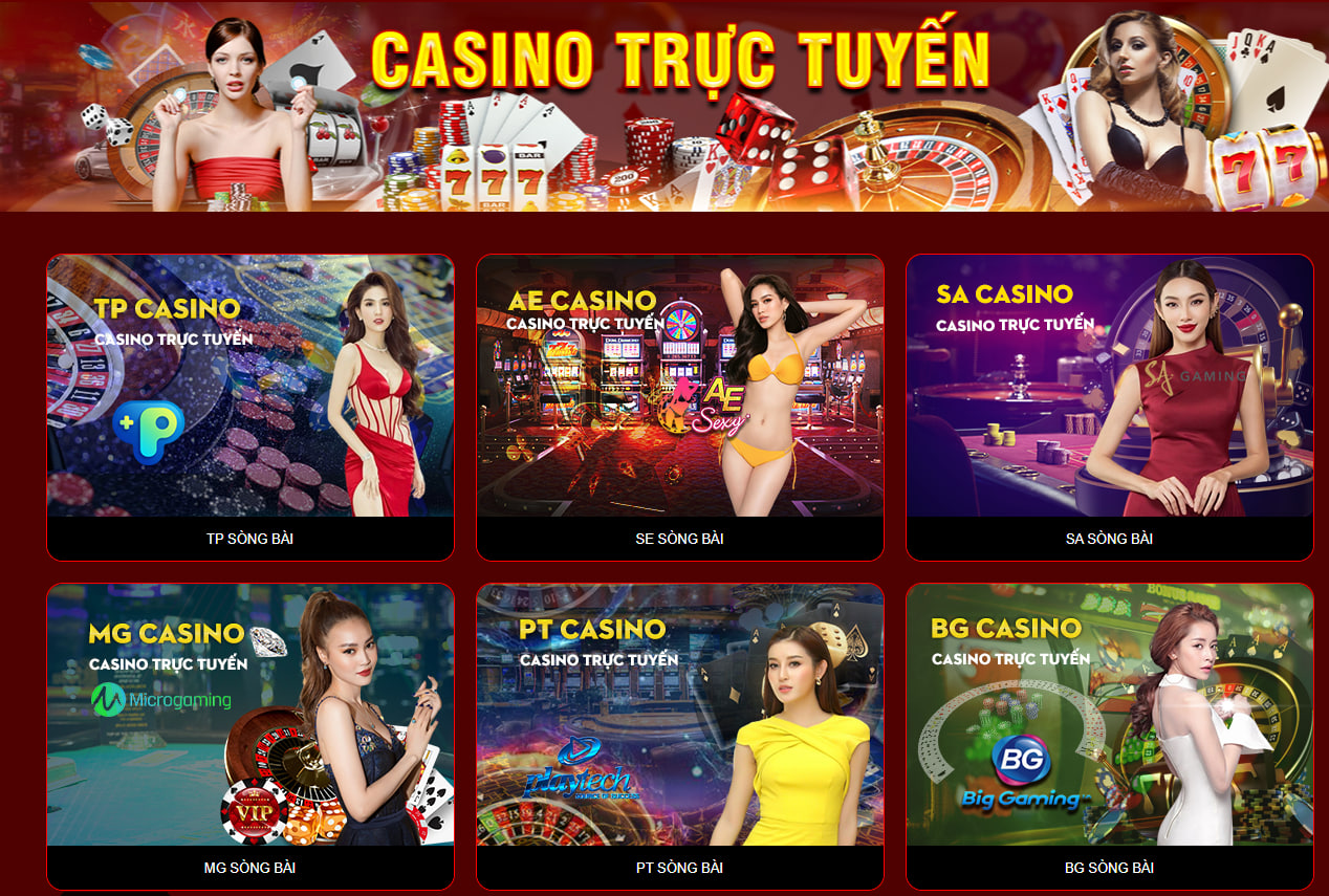 Các trò chơi được  nhiều người yêu thích tại casino 33WIN